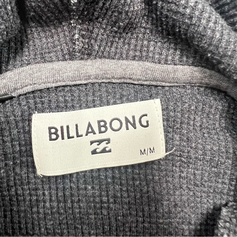billabong women’s gray pullover  hoodie M L115-14 - Picture 6 of 6
